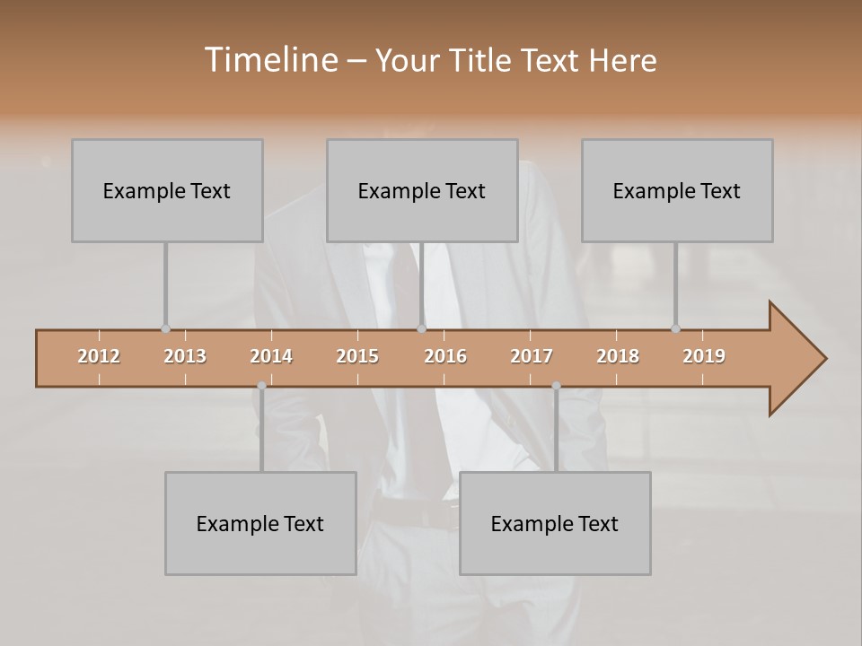 Relationship Hair Hand PowerPoint Template