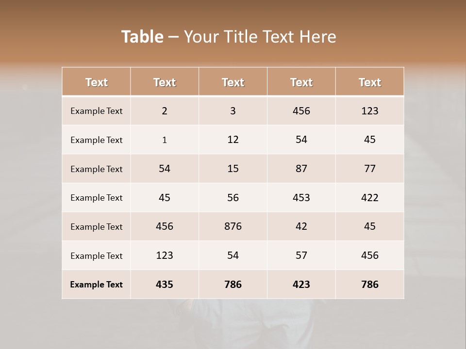 Relationship Hair Hand PowerPoint Template