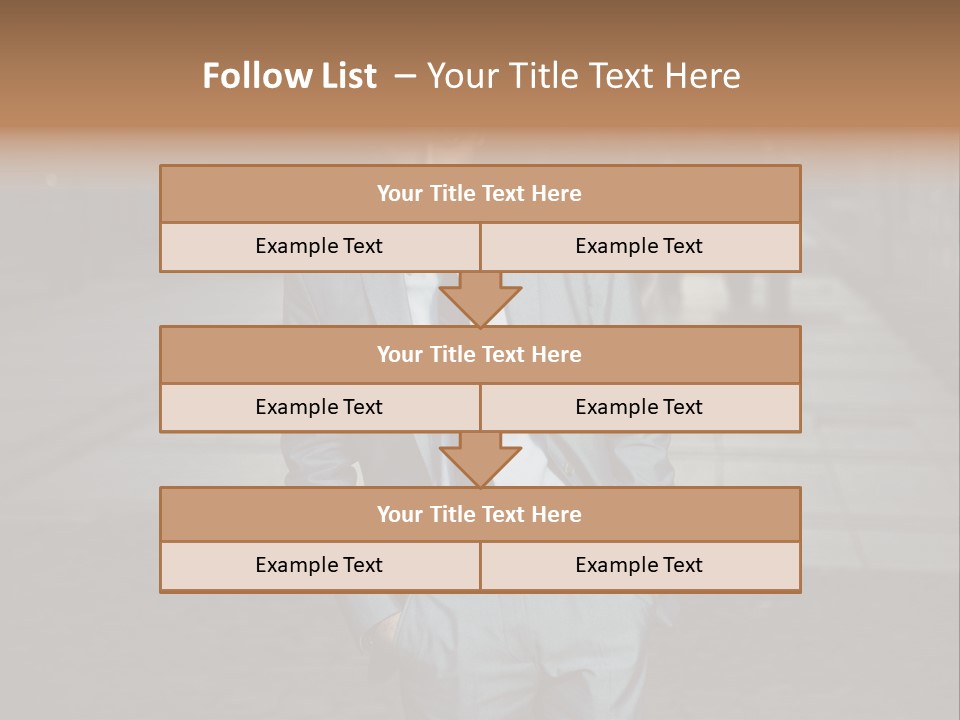 Relationship Hair Hand PowerPoint Template