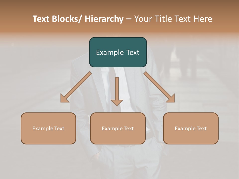Relationship Hair Hand PowerPoint Template