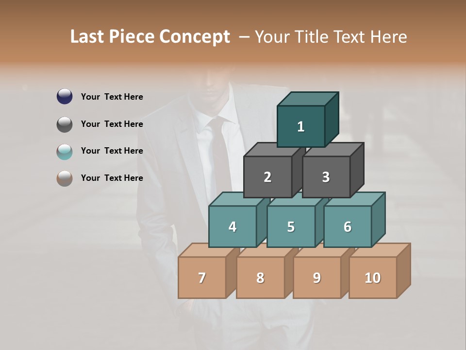 Relationship Hair Hand PowerPoint Template