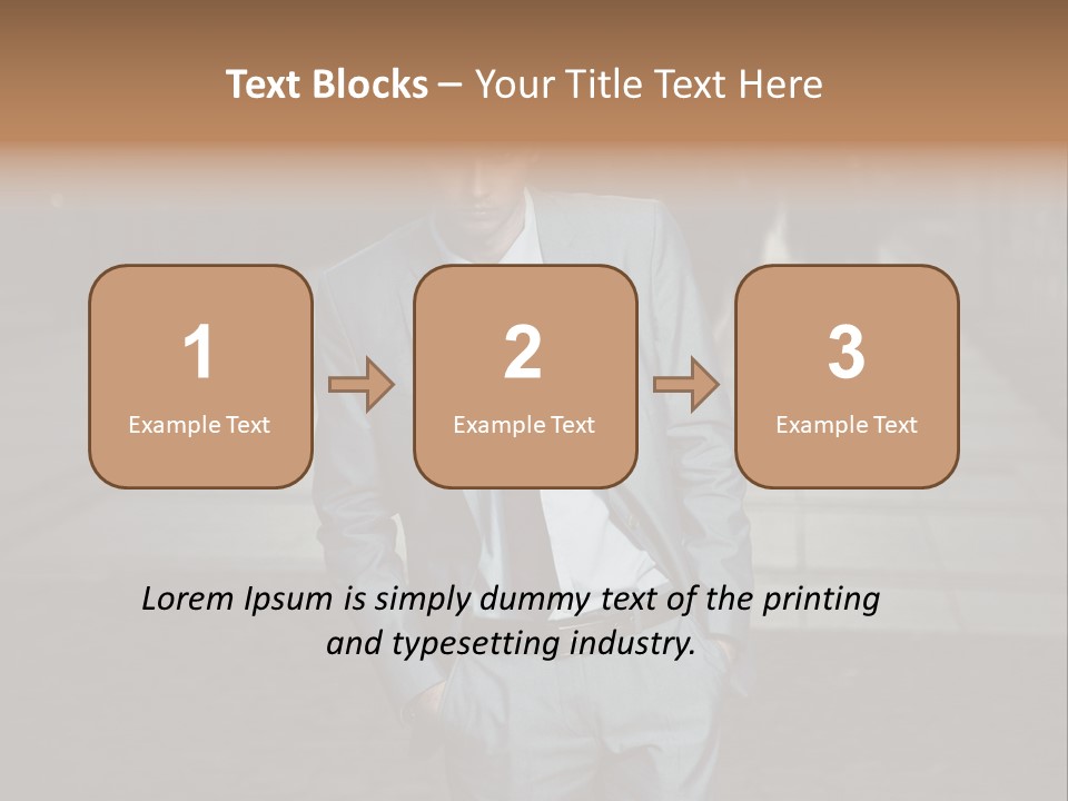 Relationship Hair Hand PowerPoint Template