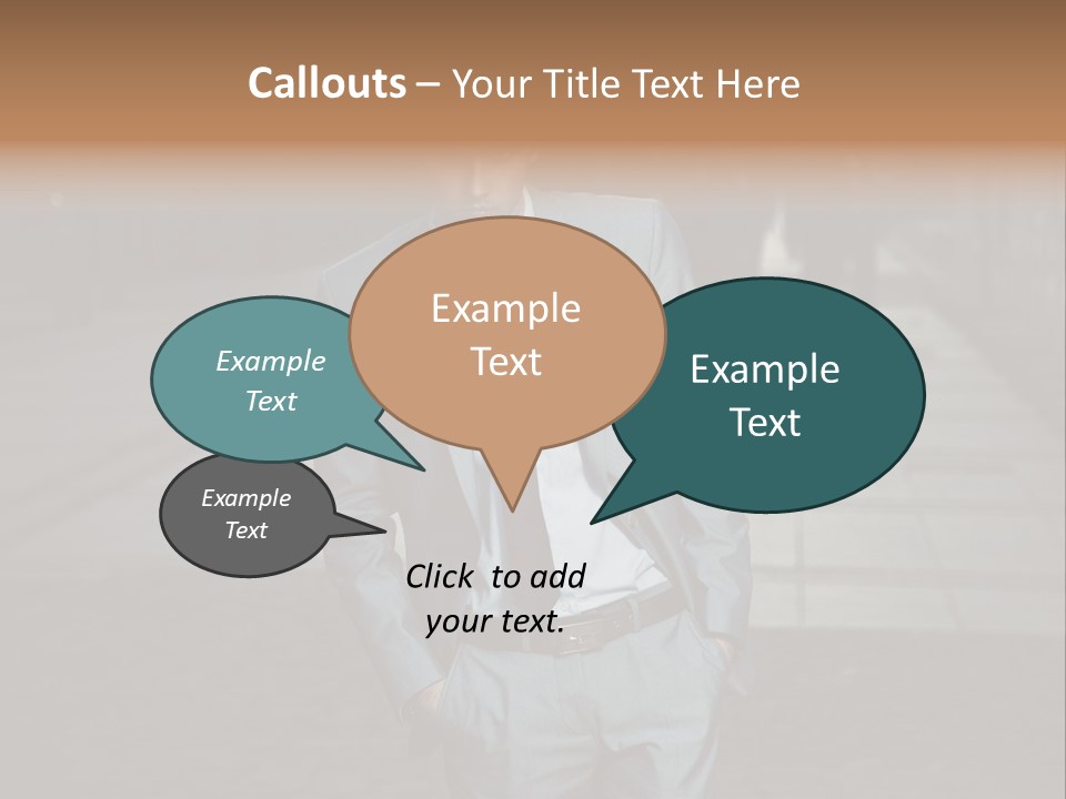 Relationship Hair Hand PowerPoint Template