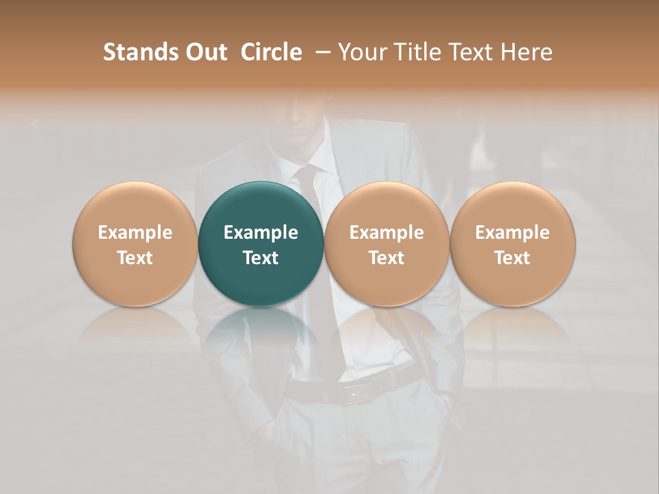 Relationship Hair Hand PowerPoint Template