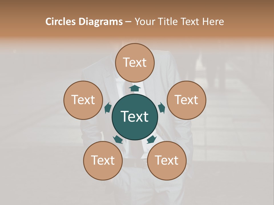 Relationship Hair Hand PowerPoint Template