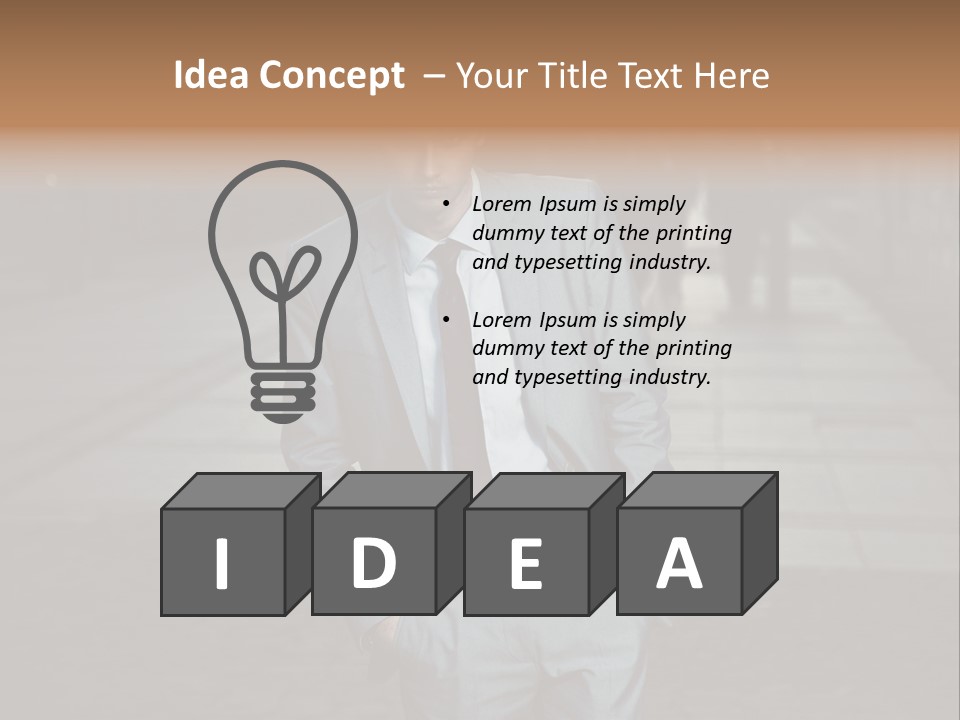 Relationship Hair Hand PowerPoint Template