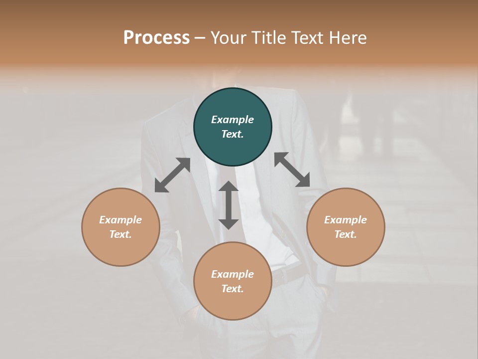 Relationship Hair Hand PowerPoint Template