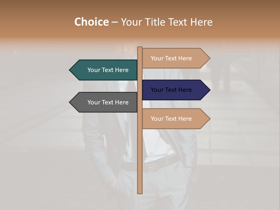 Relationship Hair Hand PowerPoint Template