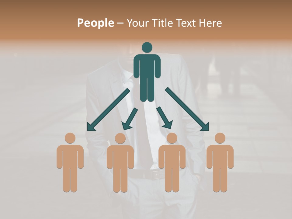 Relationship Hair Hand PowerPoint Template