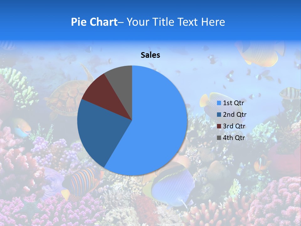 Landscape Hardcoral Dive PowerPoint Template