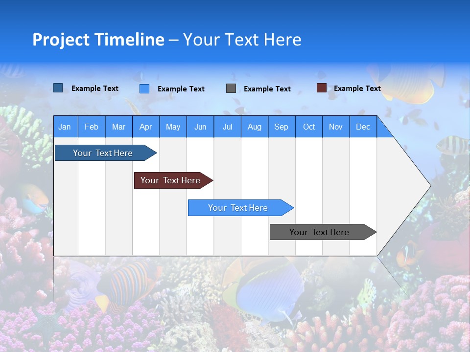 Landscape Hardcoral Dive PowerPoint Template