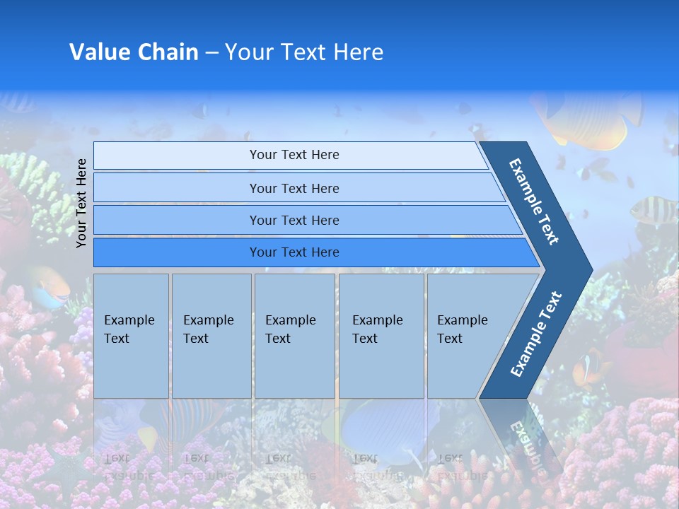 Landscape Hardcoral Dive PowerPoint Template