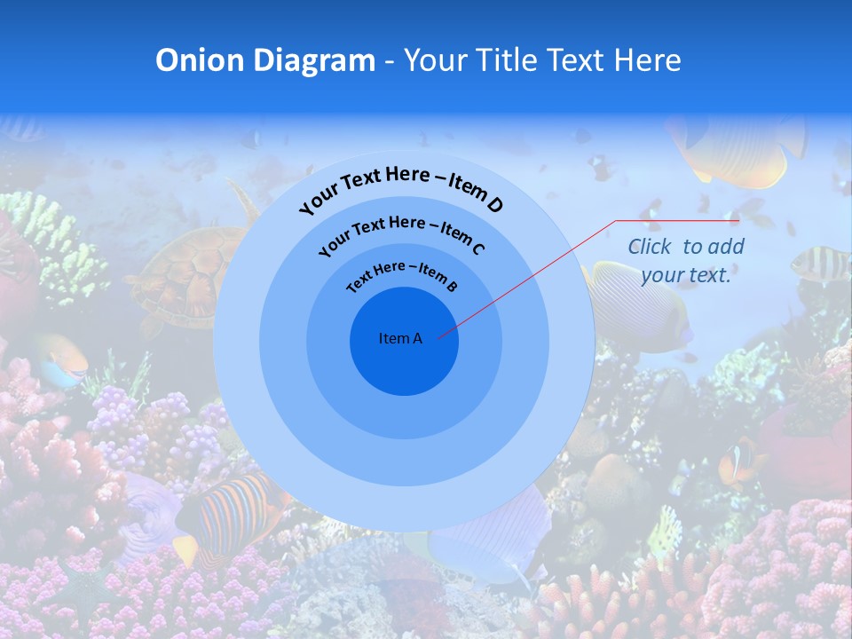 Landscape Hardcoral Dive PowerPoint Template