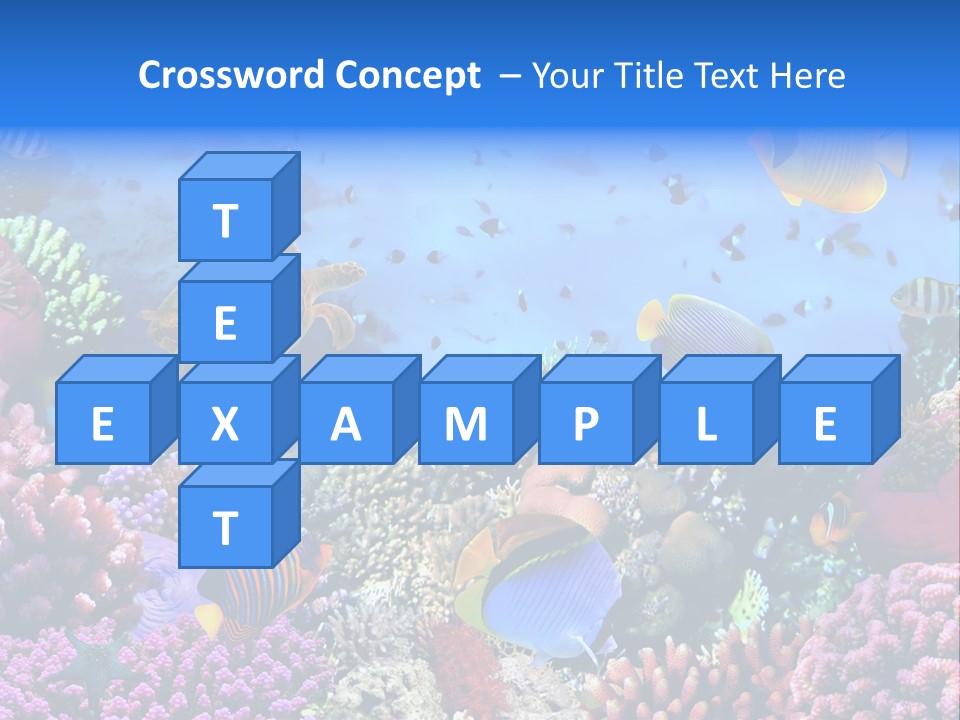 Landscape Hardcoral Dive PowerPoint Template