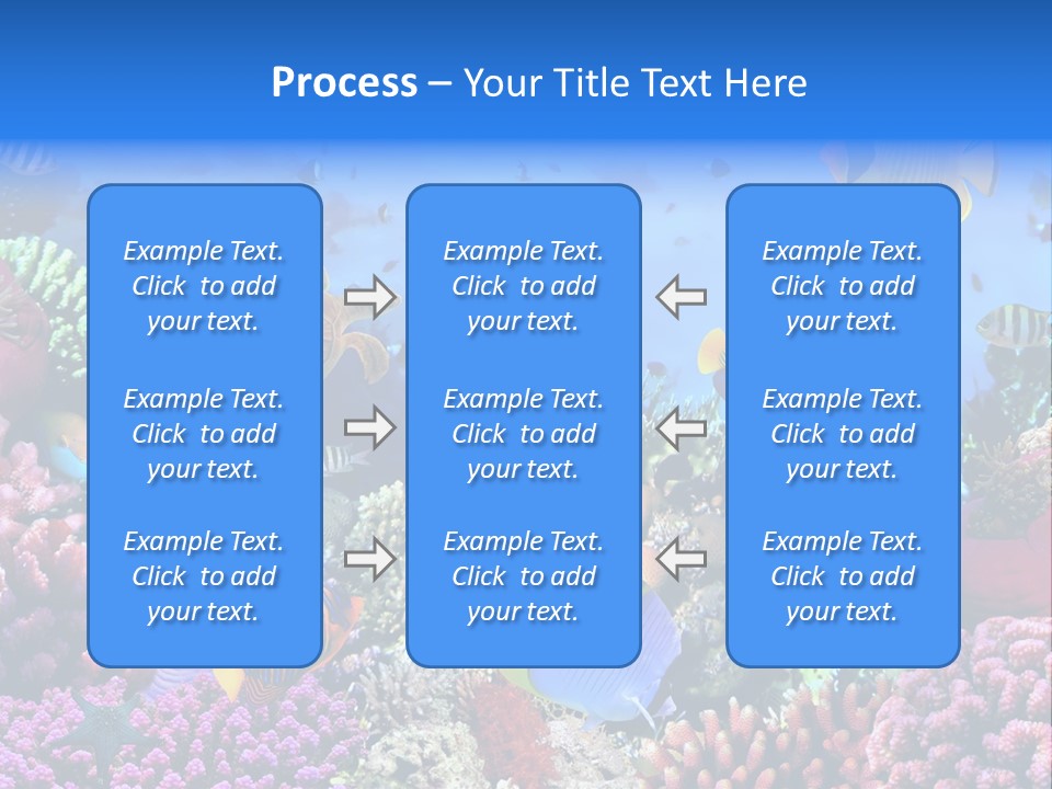 Landscape Hardcoral Dive PowerPoint Template