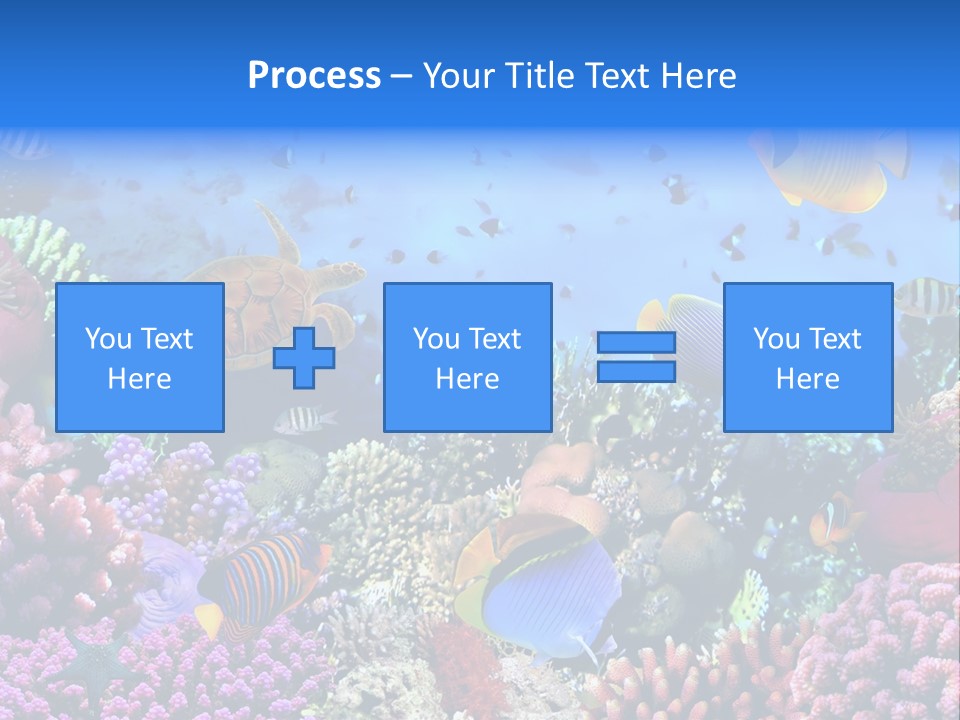 Landscape Hardcoral Dive PowerPoint Template