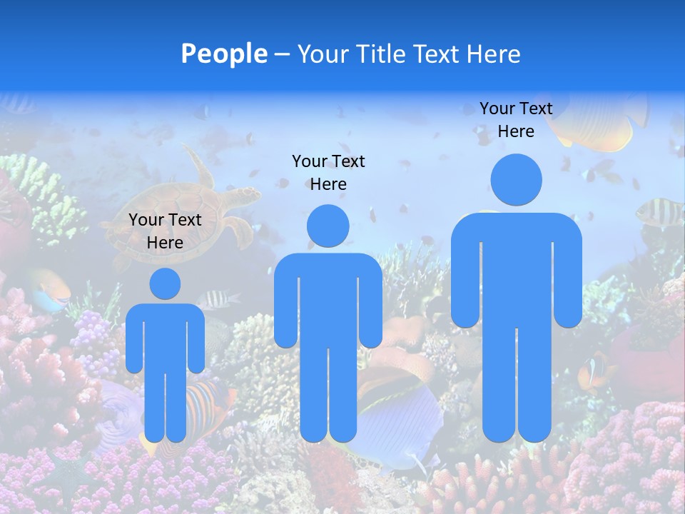 Landscape Hardcoral Dive PowerPoint Template