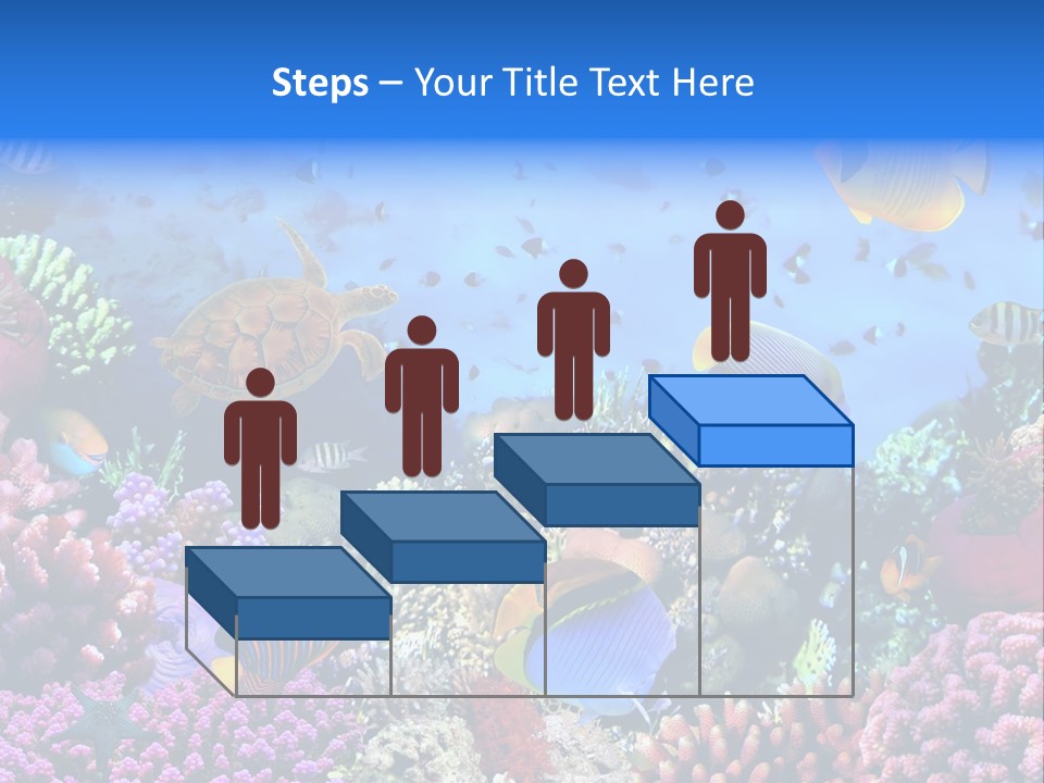 Landscape Hardcoral Dive PowerPoint Template