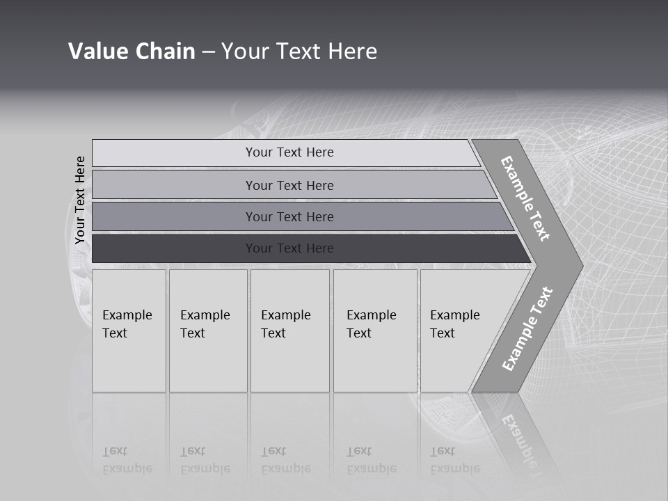 Metal Style Headlight PowerPoint Template