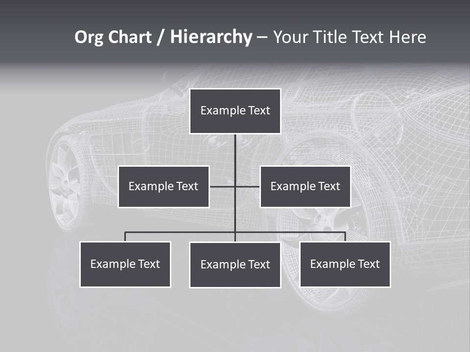 Metal Style Headlight PowerPoint Template