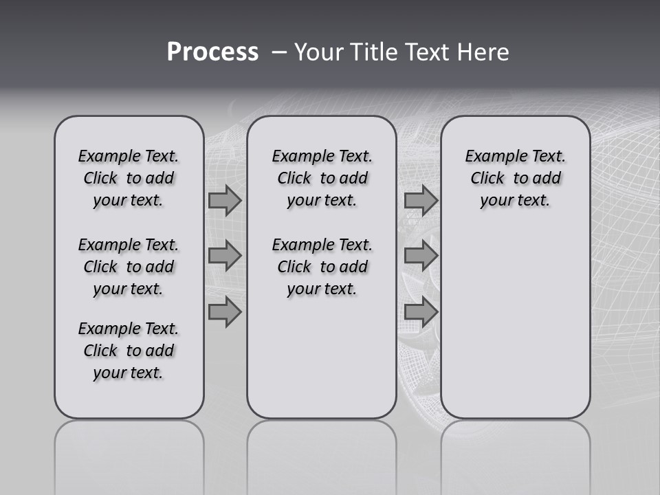 Metal Style Headlight PowerPoint Template