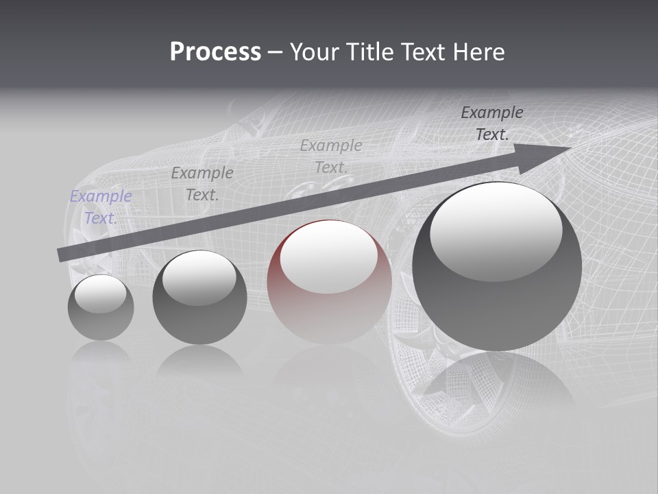Metal Style Headlight PowerPoint Template
