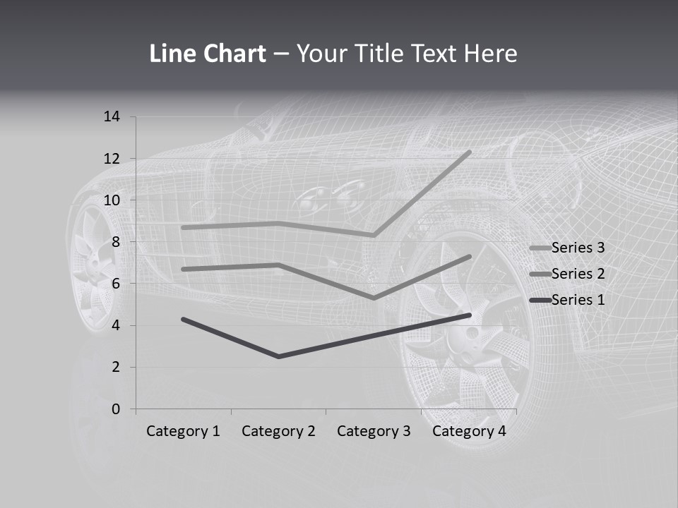 Metal Style Headlight PowerPoint Template