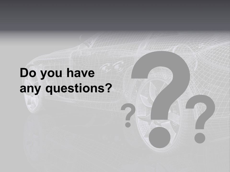 Metal Style Headlight PowerPoint Template