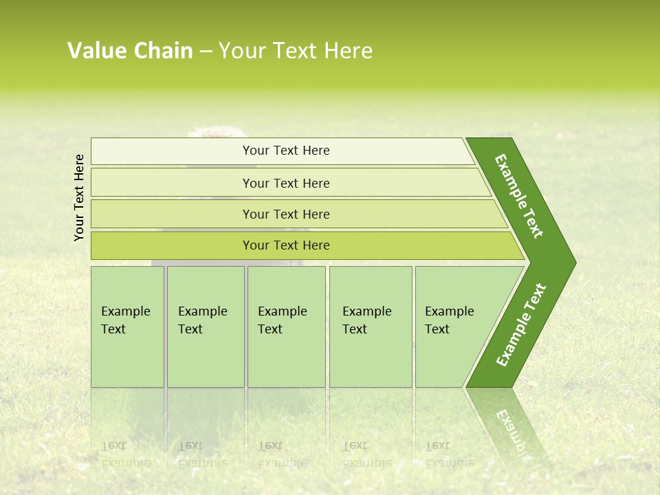 Grass Kid Rest PowerPoint Template