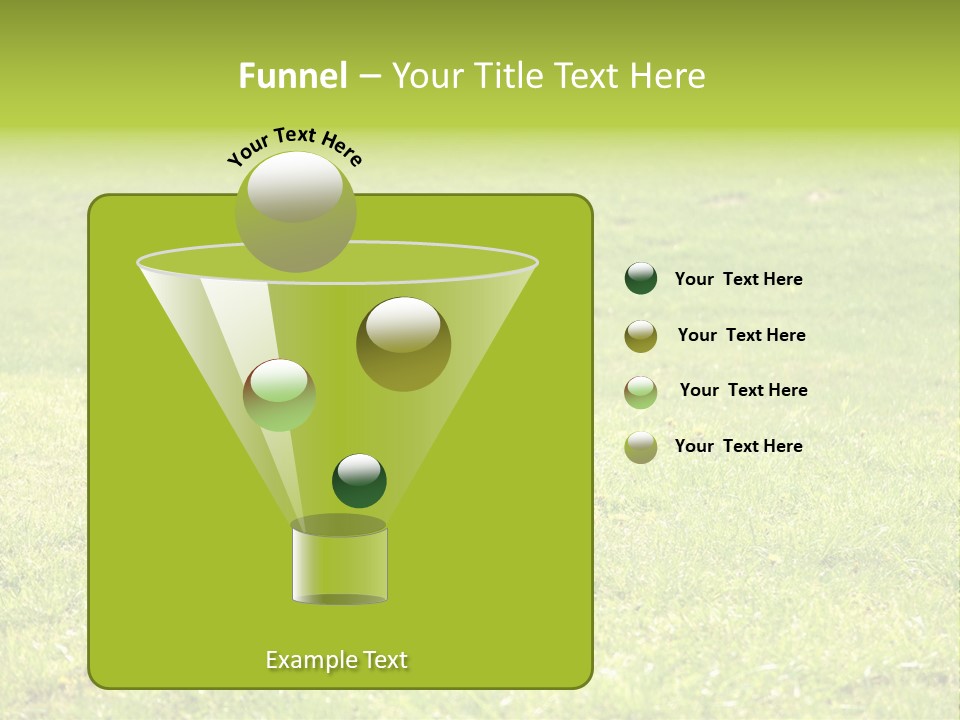 Grass Kid Rest PowerPoint Template