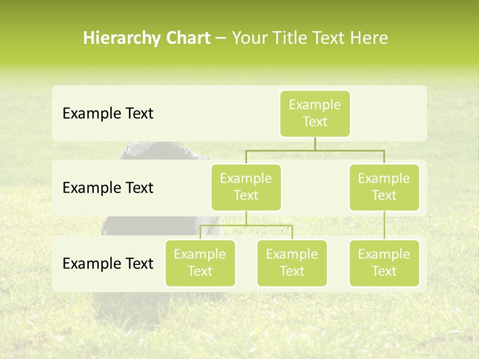 Grass Kid Rest PowerPoint Template