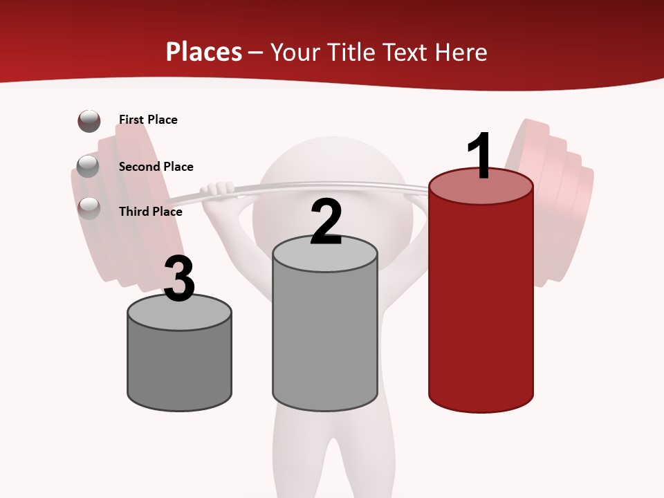 White Image Games PowerPoint Template