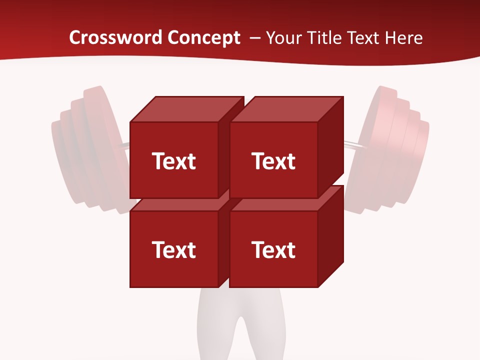 White Image Games PowerPoint Template