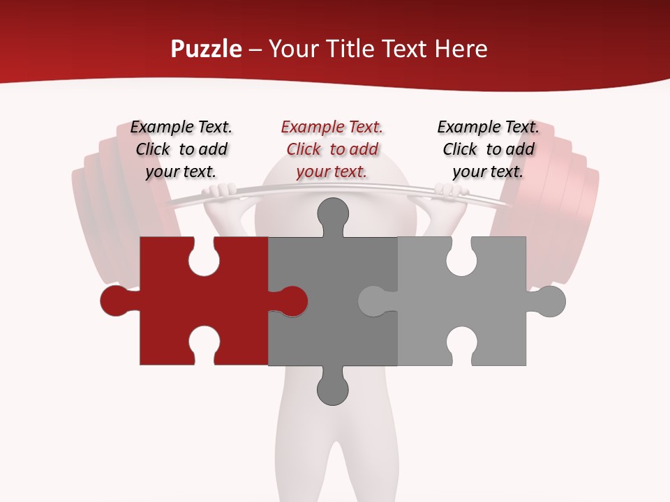 White Image Games PowerPoint Template