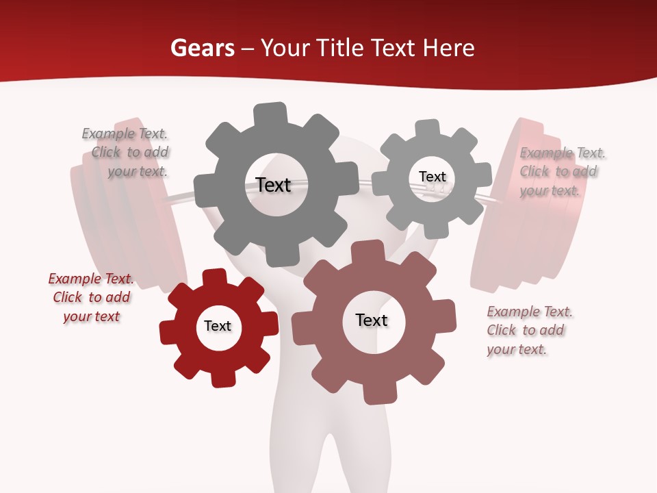 White Image Games PowerPoint Template