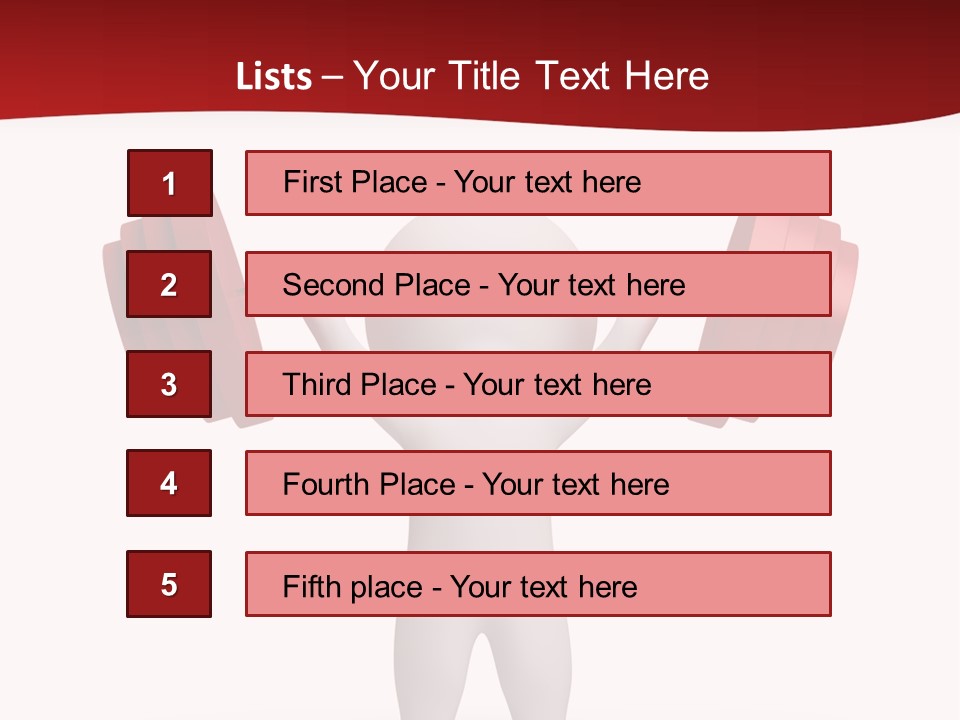 White Image Games PowerPoint Template