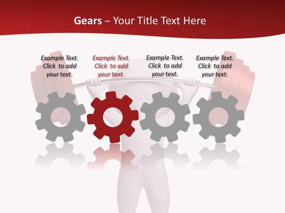 White Image Games PowerPoint Template