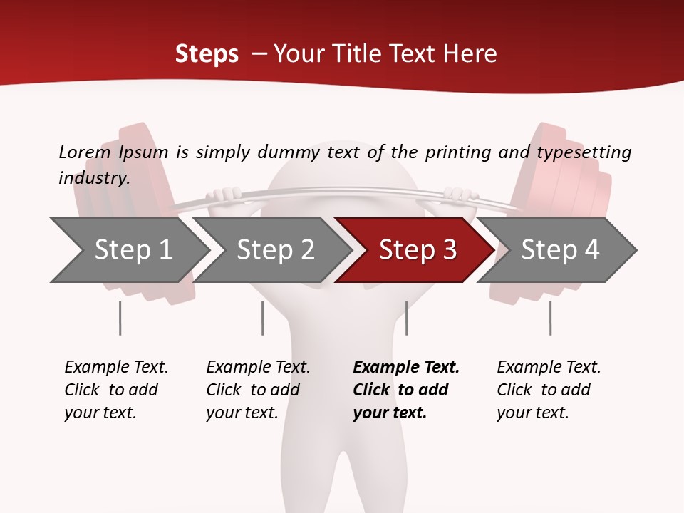 White Image Games PowerPoint Template