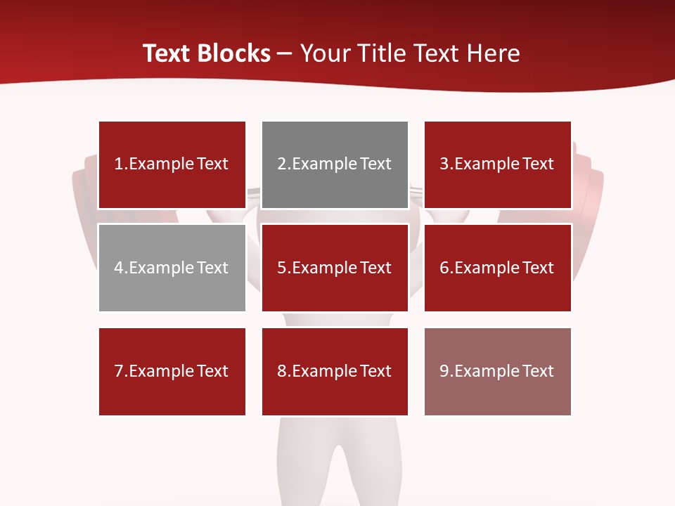 White Image Games PowerPoint Template