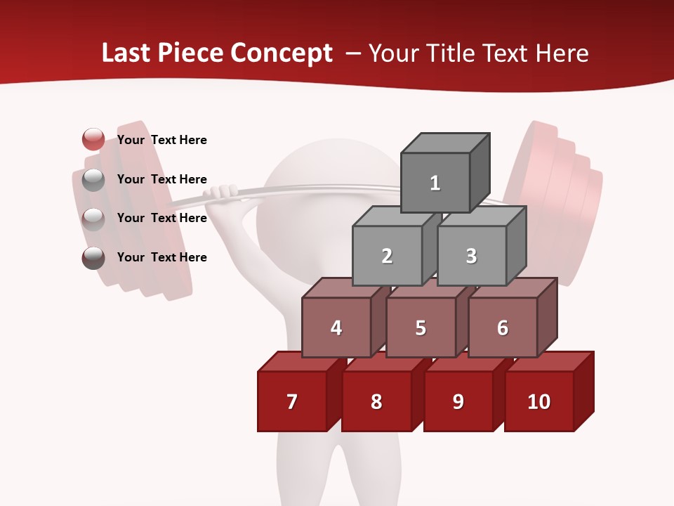 White Image Games PowerPoint Template