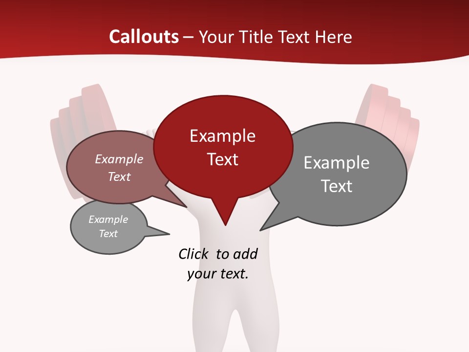 White Image Games PowerPoint Template