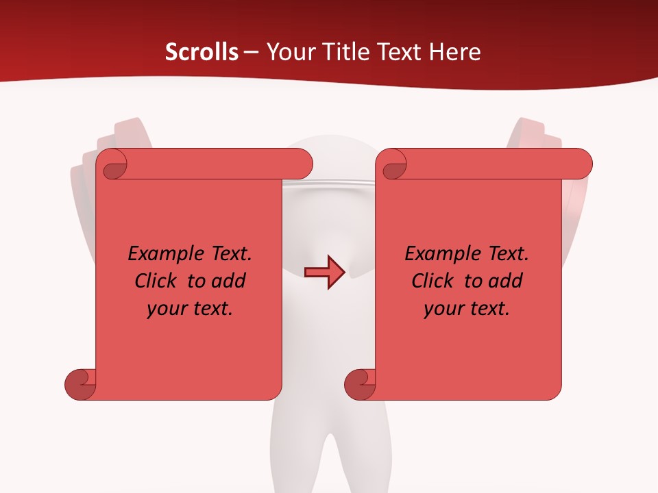 White Image Games PowerPoint Template