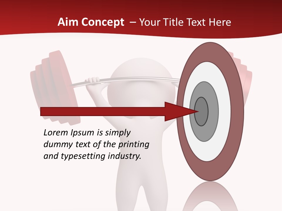 White Image Games PowerPoint Template