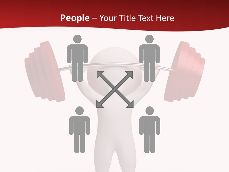 White Image Games PowerPoint Template