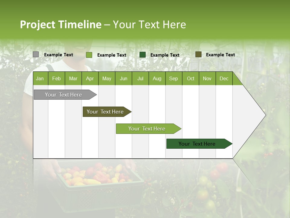 Man Sell Vegetable PowerPoint Template