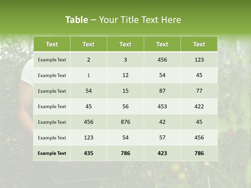 Man Sell Vegetable PowerPoint Template