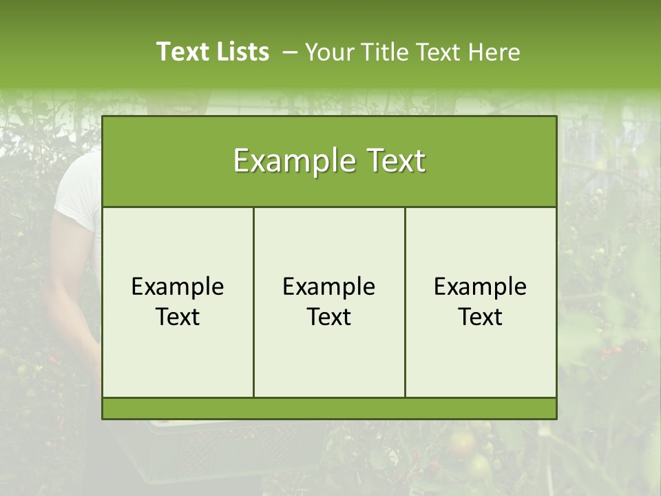 Man Sell Vegetable PowerPoint Template