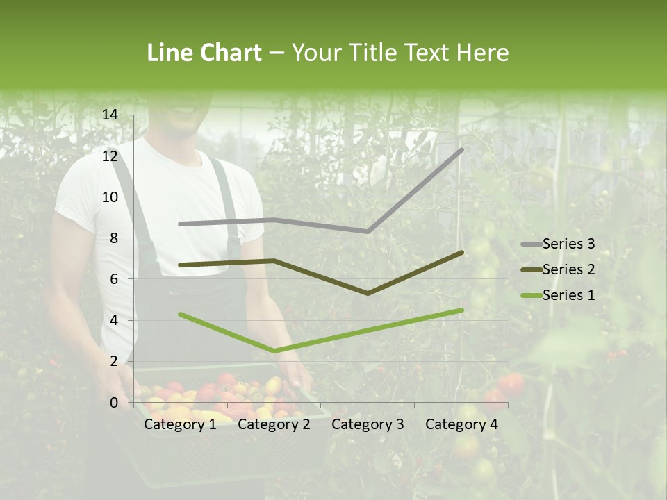 Man Sell Vegetable PowerPoint Template