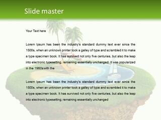 Detailed Summer Sun PowerPoint Template