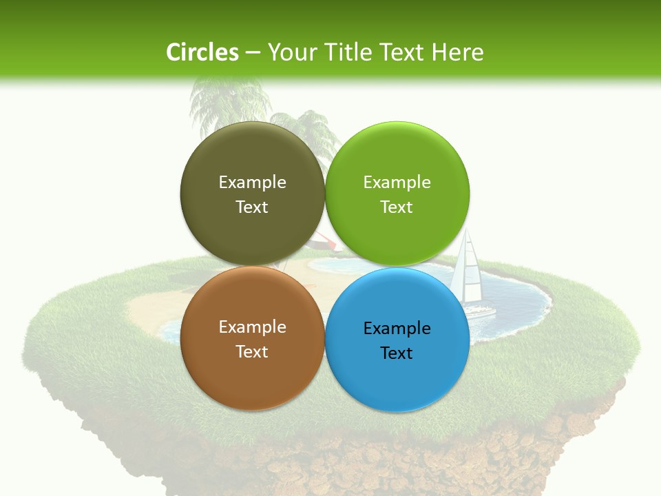 Detailed Summer Sun PowerPoint Template